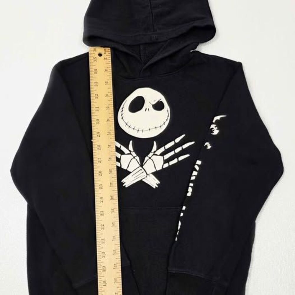 Disney Nightmare Before Christmas Jack Skellington hoodie 🖤 Youth Medium - Picture 5 of 7